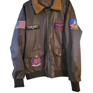 Top Gun Maverick G-1 Flight Bomber Jacket - Men's XL